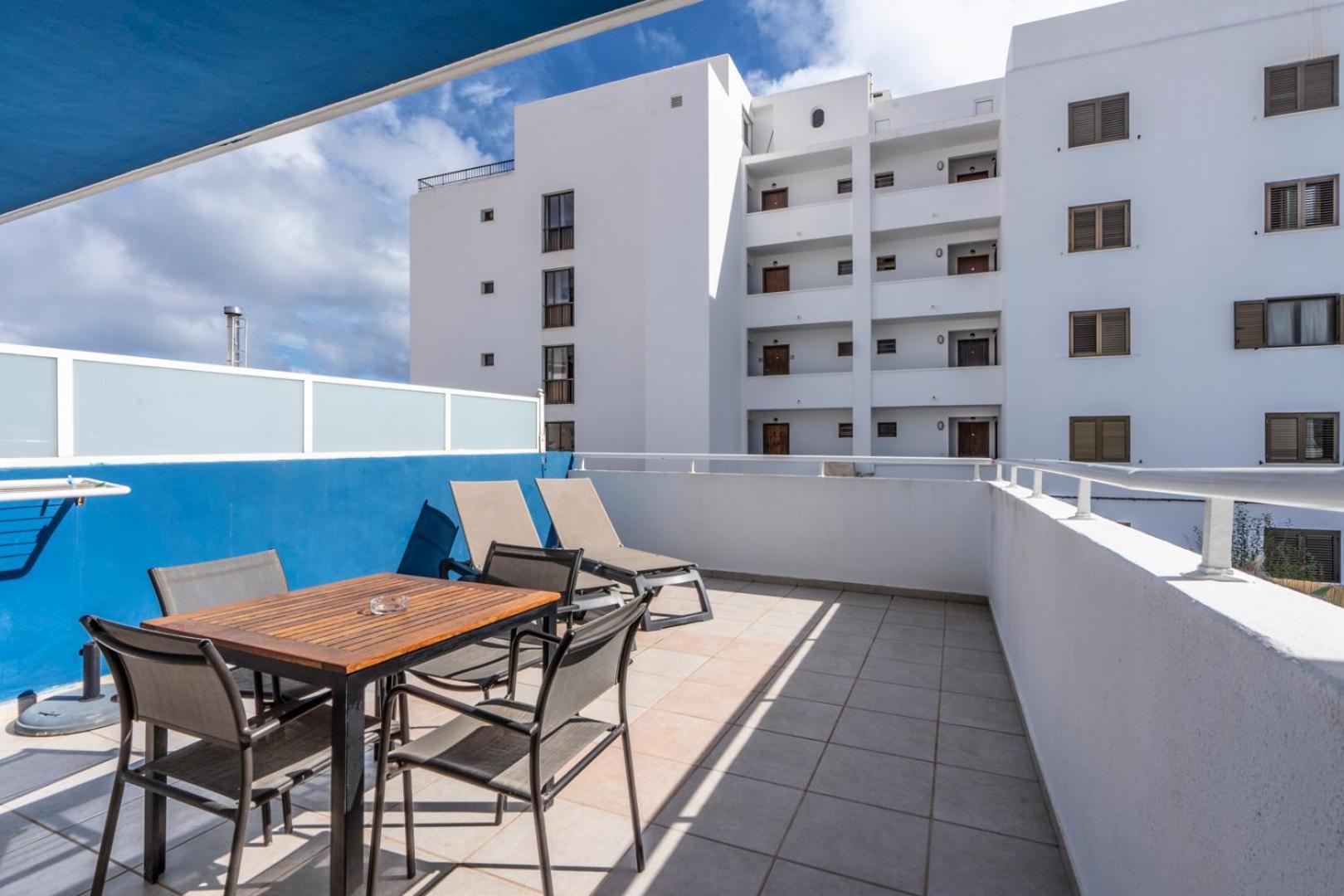 Apartamentos Cel Blau Santa Eularia des Riu Exteriér fotografie